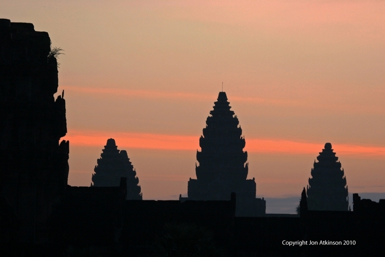 Sunrise at Angkor Wat Temple, Cambodia
